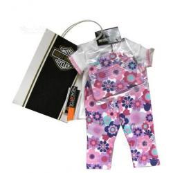 Abbigliamento baby harley davidson idea regalo 3pz