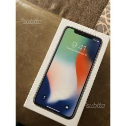 IPhone X silver