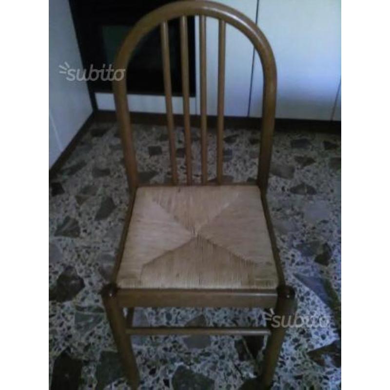 Sedia / sedie in legno