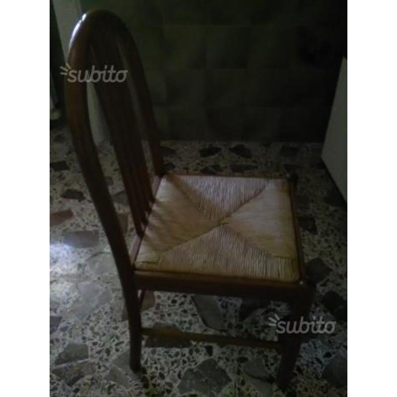 Sedia / sedie in legno